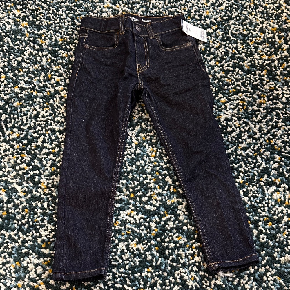 OshKosh B'gosh Boys Dark Wash Skinny Jeans 4T